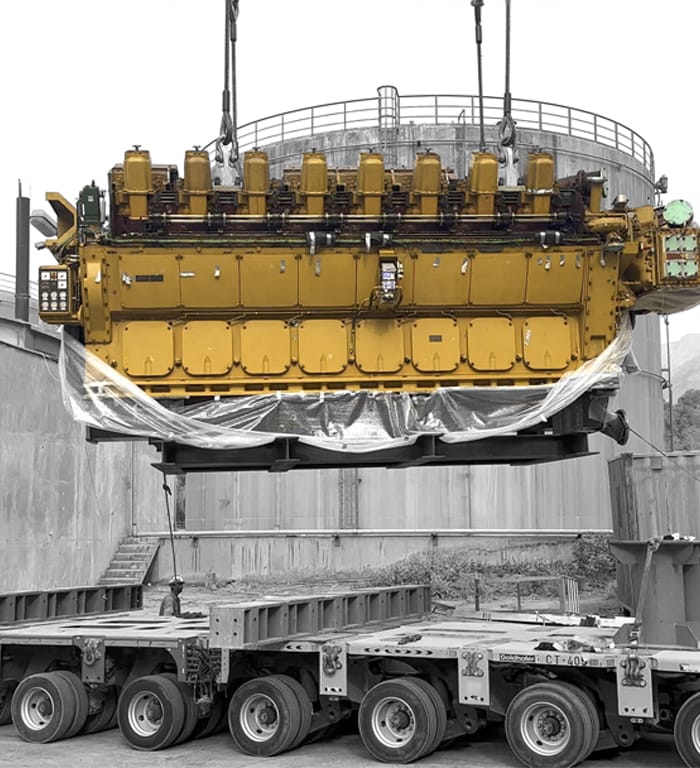 Caterpillar MAK 16/32 HFO Generator surplus equipment