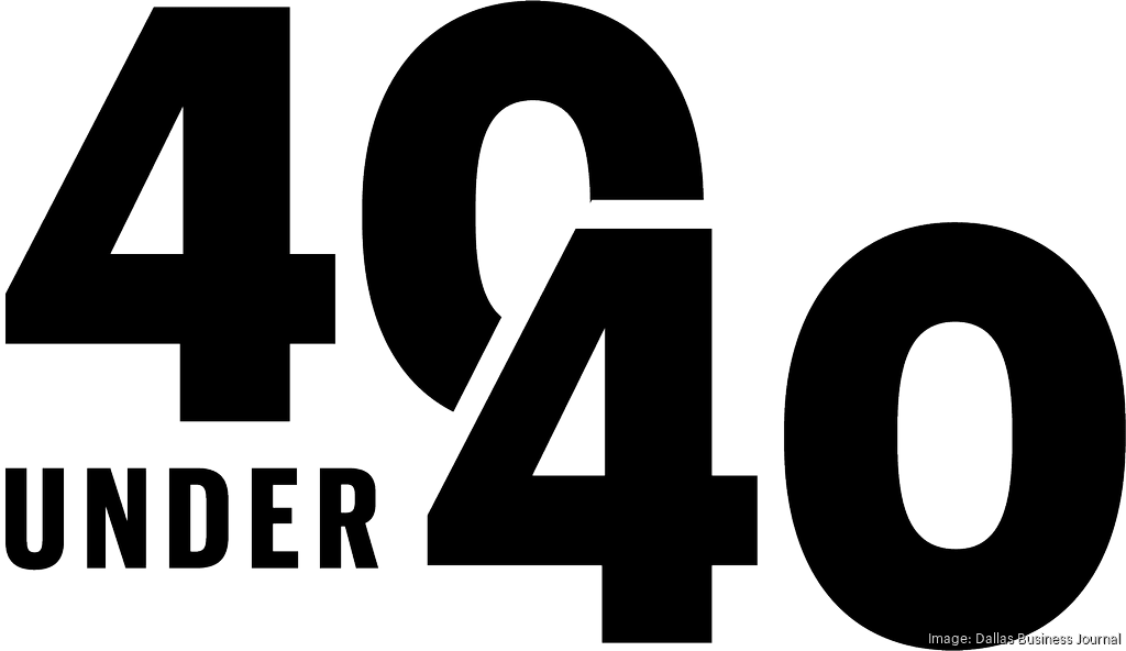 40 under forty logo