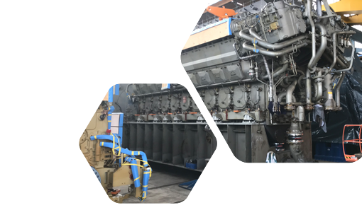 MAN power plant redeployment loaded for shipment to Iraq
