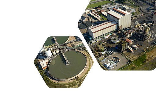 Mine power generation equipment at Zondereinde in South Africa