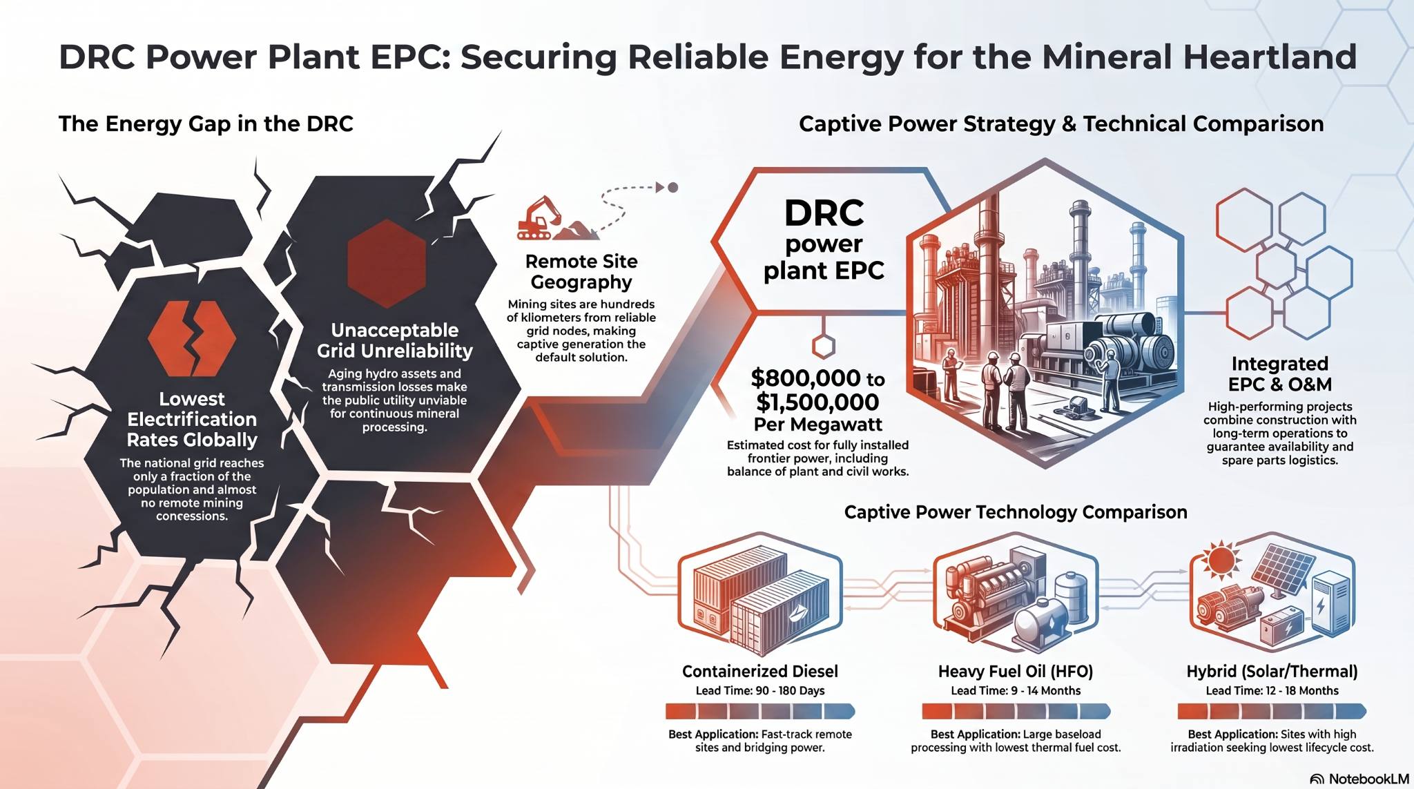 DRC power plant EPC