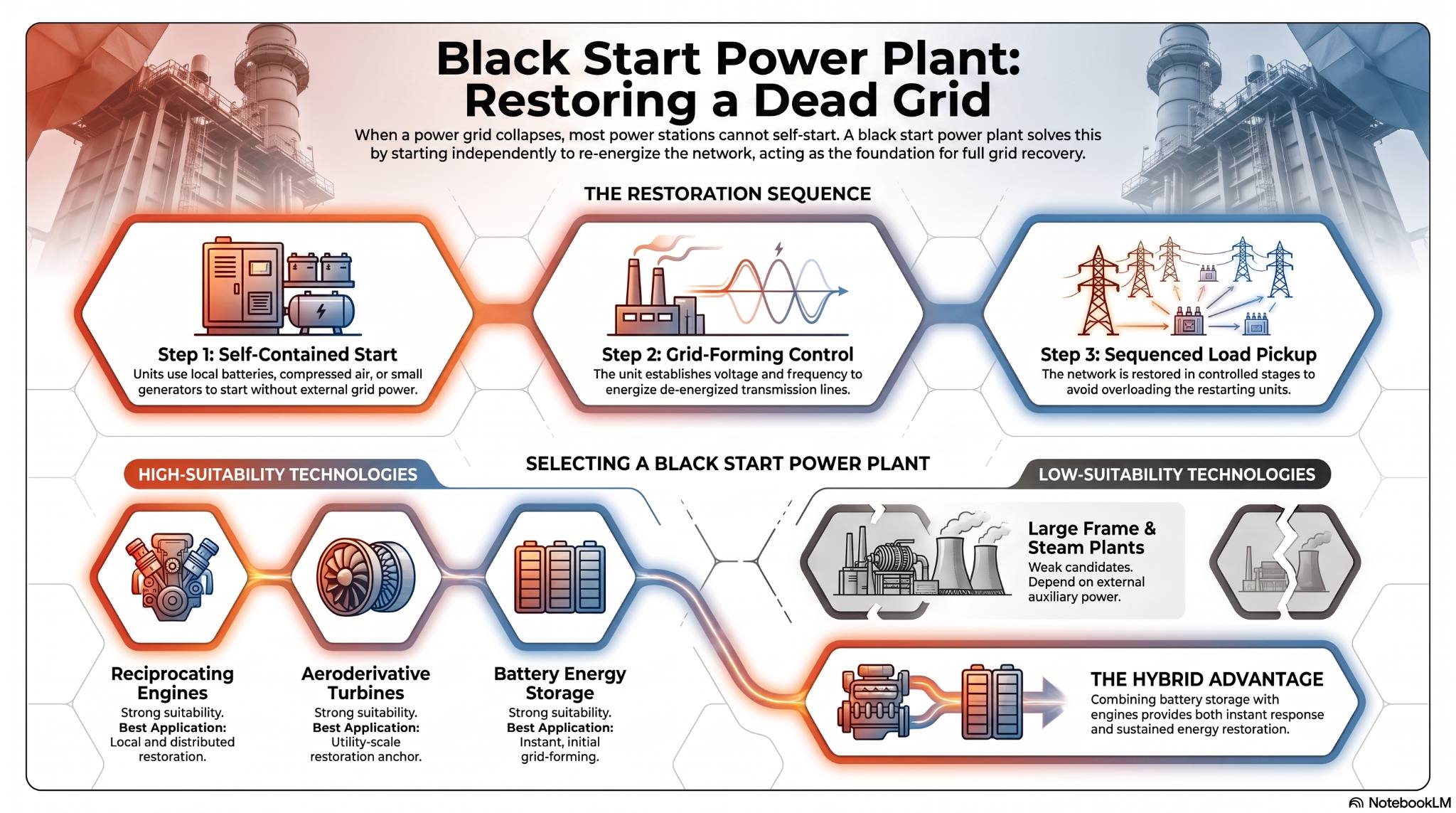 black start power plant