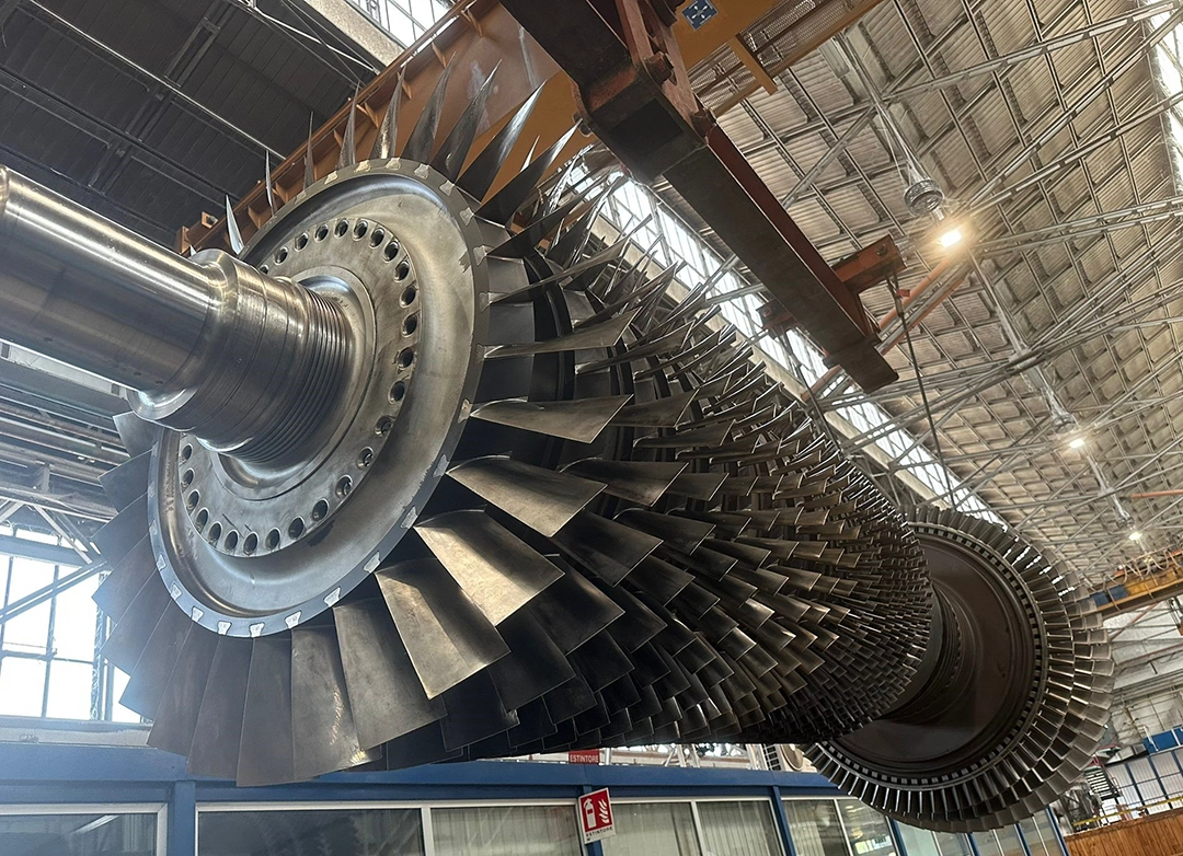 Gas Turbine Generator in Factory