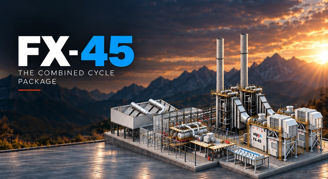 Onsite Power Generation with the FX-45 Combined Cycle Package